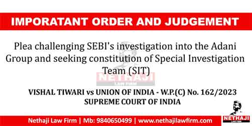 SEBIs investigation